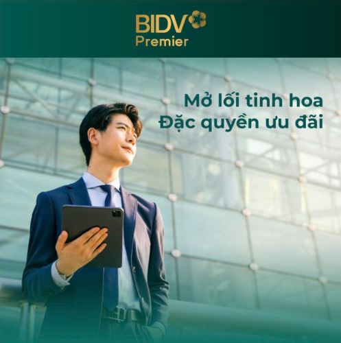 BIDV Premier - Mở lối tinh hoa - Đặc quyền ưu đãi